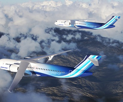 Visualisierung der Flieger mit Truss-Braced Wing: Ist das Boeings Zukunft?