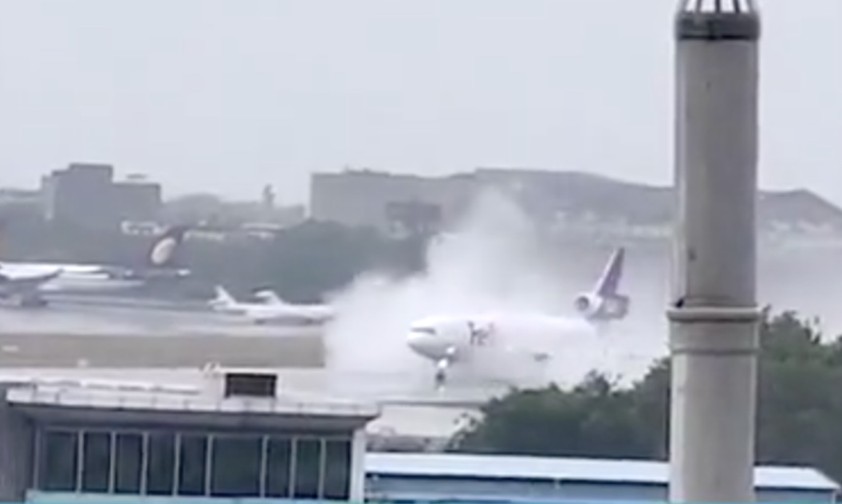 Vollbremsung im Monsunsturm