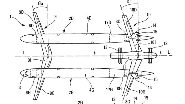 Zwillings-Flieger von Airbus: Er soll weit effizienter sein als der Konkurrent...