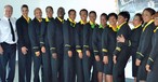 Crew von Fly Jamaica: Start vorerst verschoben.