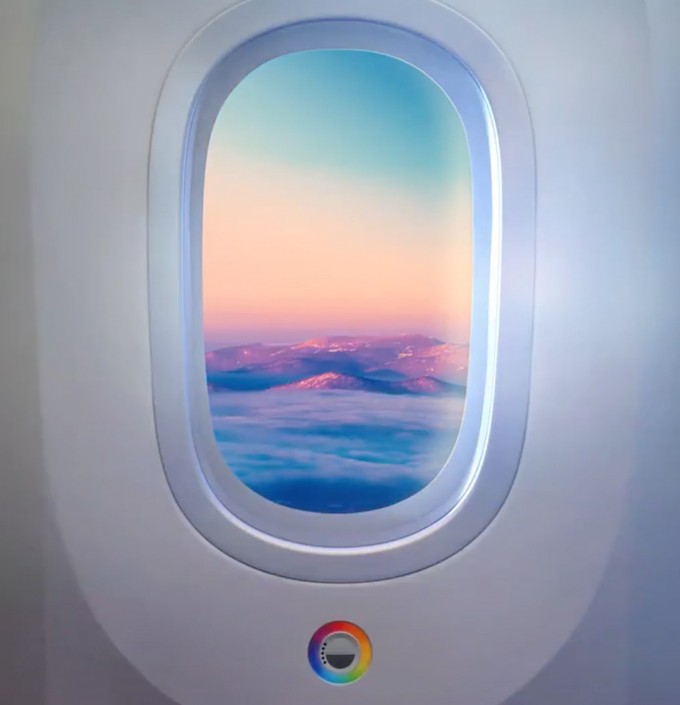 Etihad Airways verspricht eine Innovation. Fenster mit vorinstallierten Filtern, damit man die perfekten Bilder aus dem Fenster schießen kann.