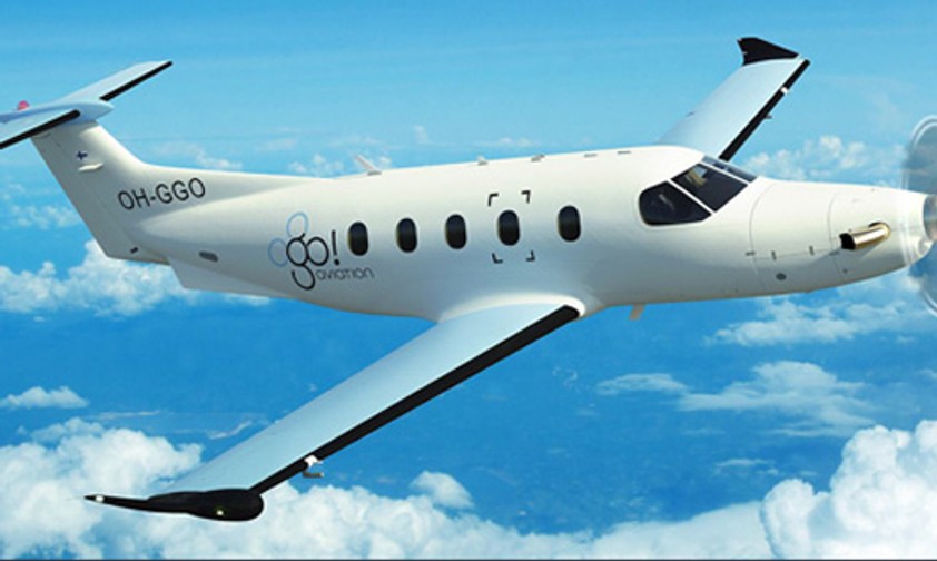 Go Aviation: Die Airline setzt auf Pilatus PC-12.