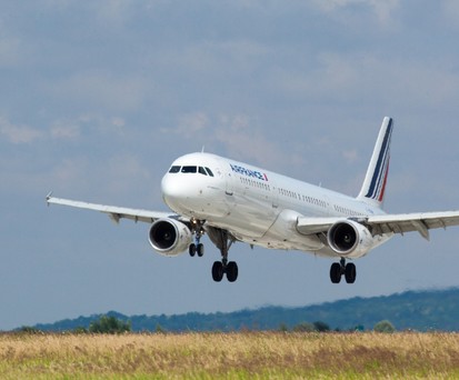 Airbus A321 von Air France: Wollte am falschen Airport landen.