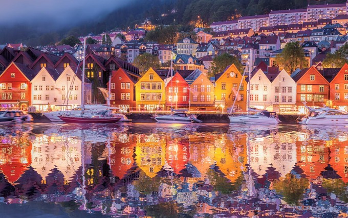Platz 4: Zwischen Bergen und Stavanger wurden am Tag 20 Flüge durchgeführt.