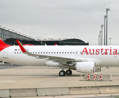 Airbus A320 von AUA: Durfte nicht nach Moskau starten.