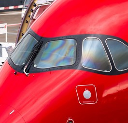 Der erste A350 von Edelweiss ...