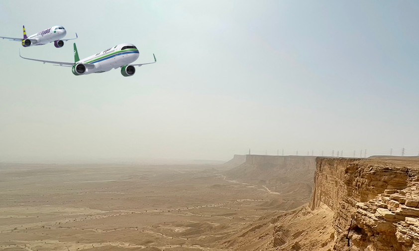 Airbus-Jets von Saudia und Flyadeal: Die Gruppe baut aus und bestellt nach.