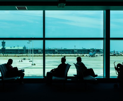Flughafen Incheon: Hier leben die Männer seit einer ganzen Weile.