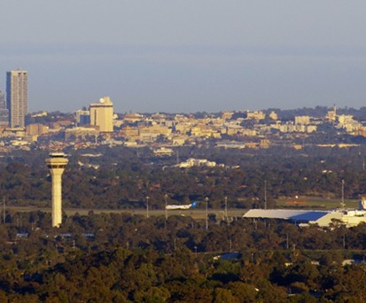 Flughafen Perth: Die australische Luftfahrt ist den USA zu unsicher.