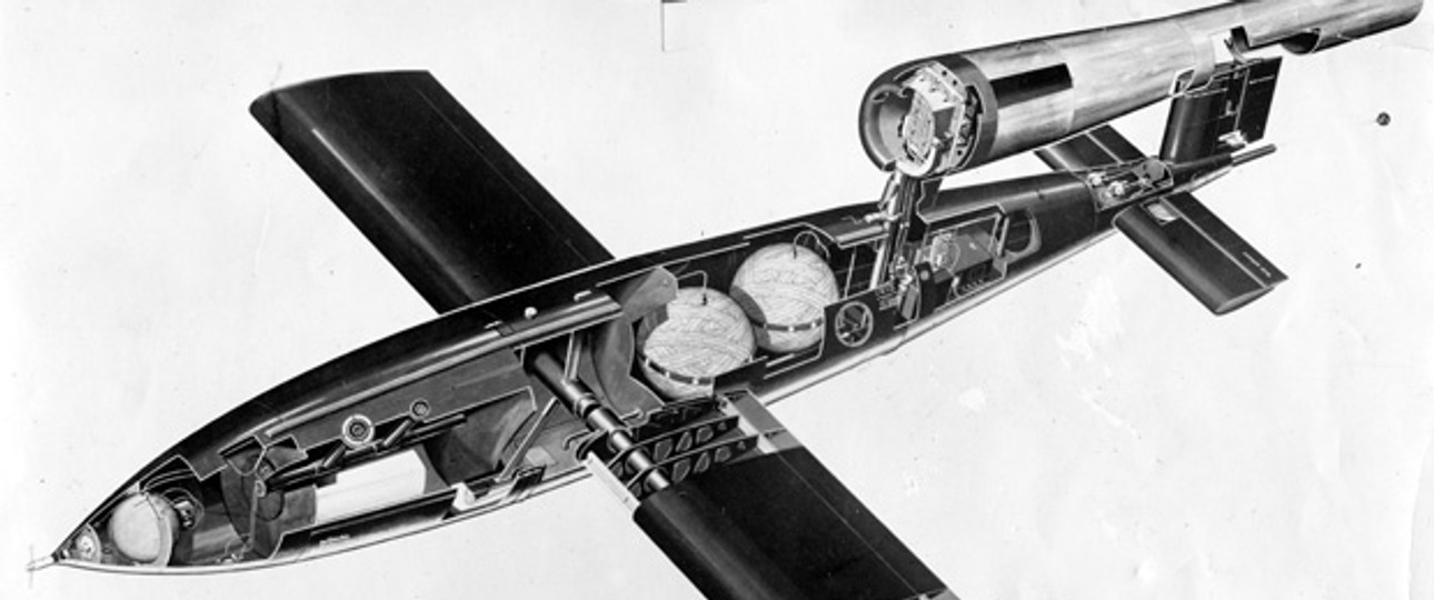 Die V1-Bomber von Görings Luftwaffe sollen Boeing inspiriert haben.