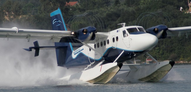 Flieger von Hellenic Seaplanes: Die Investoren haben Angst.