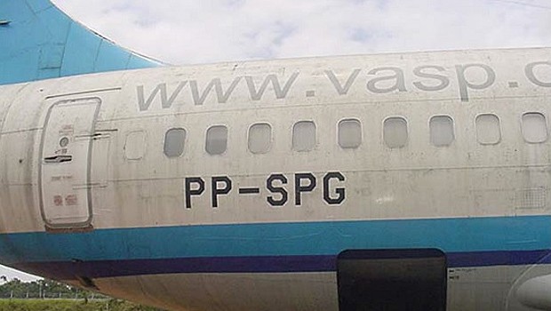 Boeing 737-200 mit der Kennzeichnung PP-SPG. Standort: Flughafen Manaus. Mindestpreis: 6630 Euro.