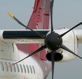ATR, hier noch in Air-Madagascar-Zeiten: Fokus aus Inlands.