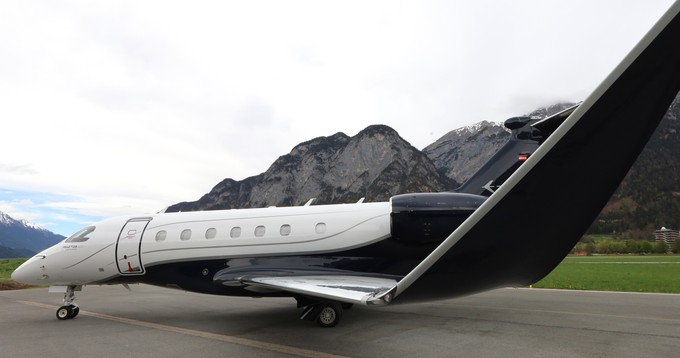 Embraer Praetor 600 von Tyrolean Jet & Services.