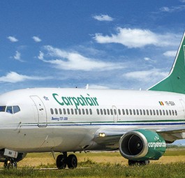 Boeing 737 von Carpatair: Fliegt trotz Problemen weiter.