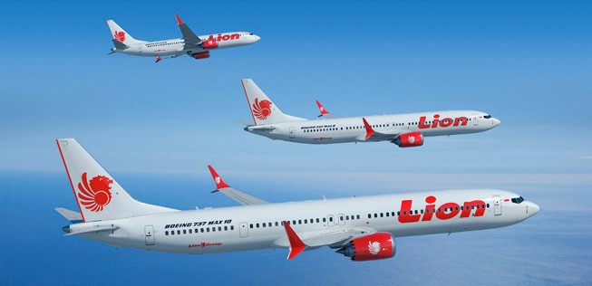 Lion Air gab eine Zusage für 50 737 Max 10 ab. Das neue Modell wurde an der Luftfahrtmesse offiziell vorgestellt. (19. Juni 2017)