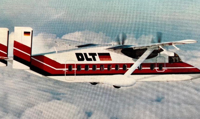 Die Short SD3-30 löste ab 1977 die Twin Otter bei DLT ab.
