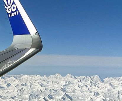 Winglet eines Airbus A320 Neo von Go First: Zu wenige Jets in der Luft.