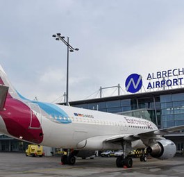 Jet von Eurowings in Nürnberg: Die Fluglinie ist in Franken bald Stammgast.