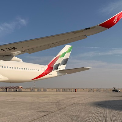Airbus A350 von Emirates in Dubai: Bald in Berlin und Stuttgart zu sehen?