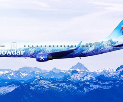 So sieht sich Powdair: Die Fluggesellschaft besitzt aber noch keine eigenen Flieger.