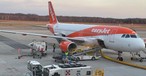 Airbus A320 von Easyjet: Das Flugzeug hatte nicht genug Piste. 