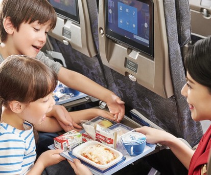 Warme Mahlzeit bei China Airlines: Fällt zurzeit auf vielen Flügen weg.