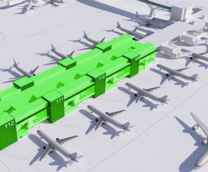 Gatwicks Ausbaupläne: Acht Flugzeuge mehr.