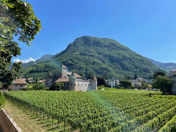 Schloss Maretsch liegt in einem Rebberg am Stadtrand.