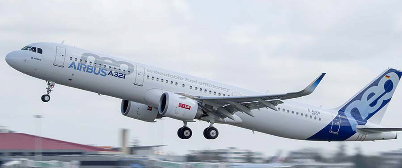 Airbus A321 Neo: Der Computer des Höhenleitwerk kann unter Umständen fehlerhaft arbeiten.