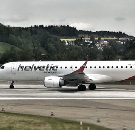 E190 von Helvetic Airways: Die Flotte wird verkleinert.