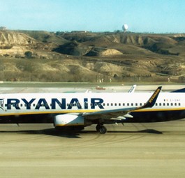 Boeing B737 von Ryanair: Gemeinsame Sache mit Flybe.