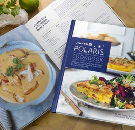 United-Kochbuch: Flugzeugessen zu Hause nachkochen.