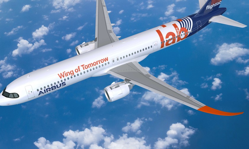 Der A321 Neo erhält Aufsätze an den Flügelenden: So testet Airbus die künftigen, sehr langen Tragflächen.