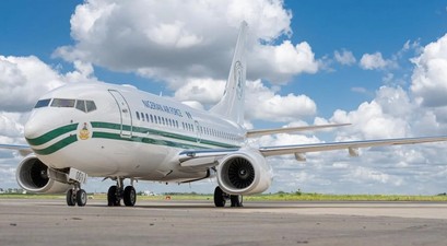 Boeing 737 BBJ von Nigeria: Steht zum Verkauf.