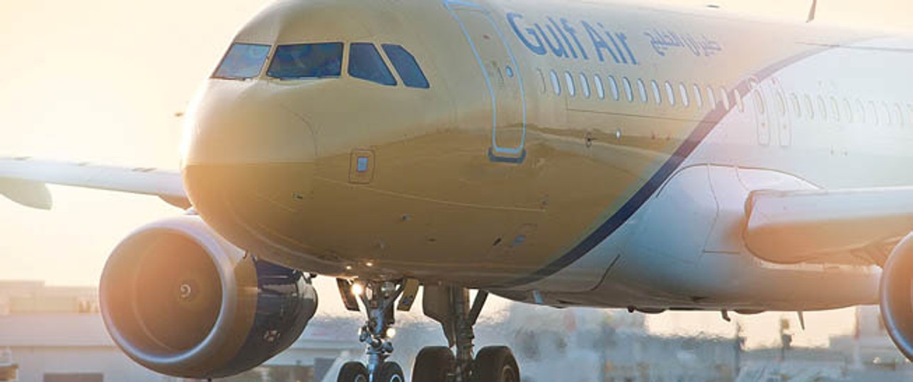 Flieger von Gulf Air: Die Airline schaut nach vorne.