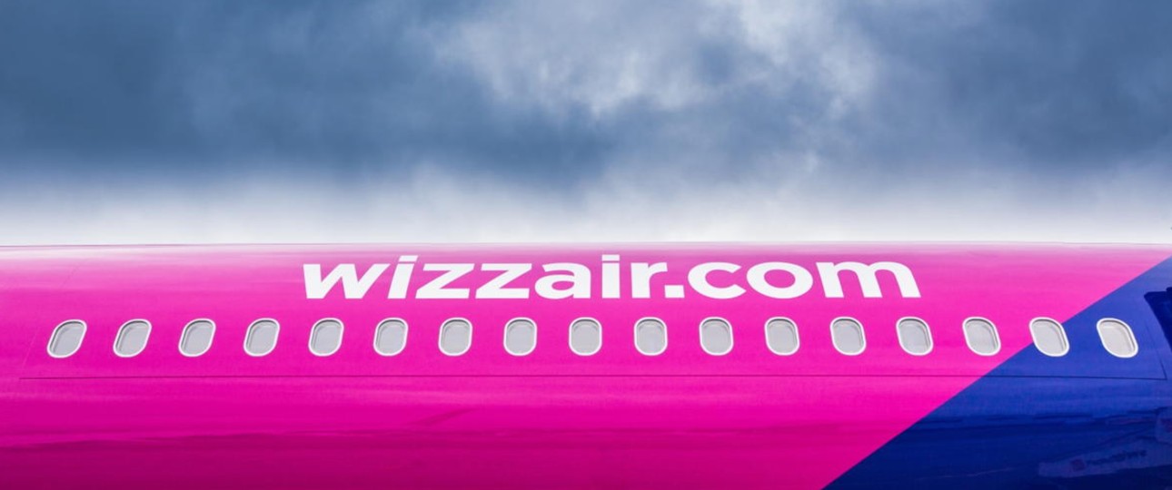 Wizz-Air-Flieger: Seltener in Wien zu sehen.