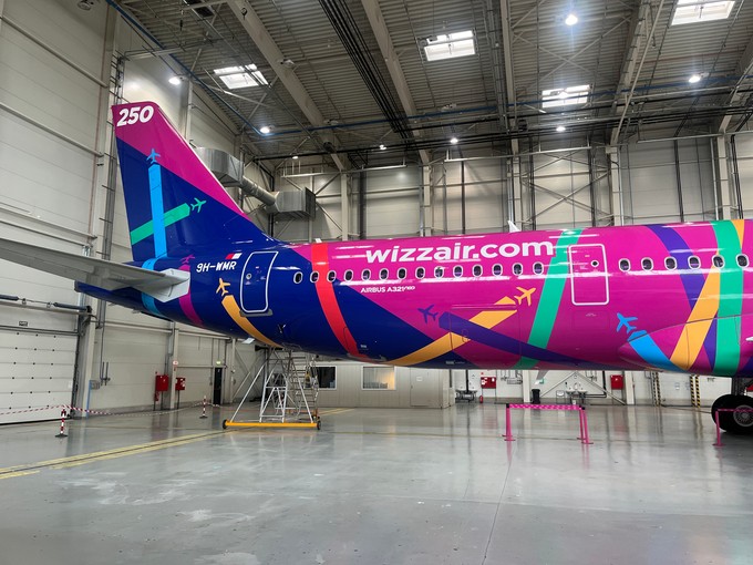 ... über 300 Einsendungen hat Wizz Air erhalten.
