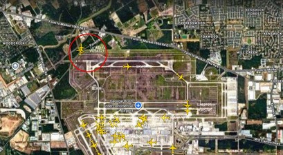 houston beinahe zusammenstoss