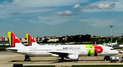 Airbus A320 von Tap in Lissabon: Es wird langsam enst mit dem Verkauf.