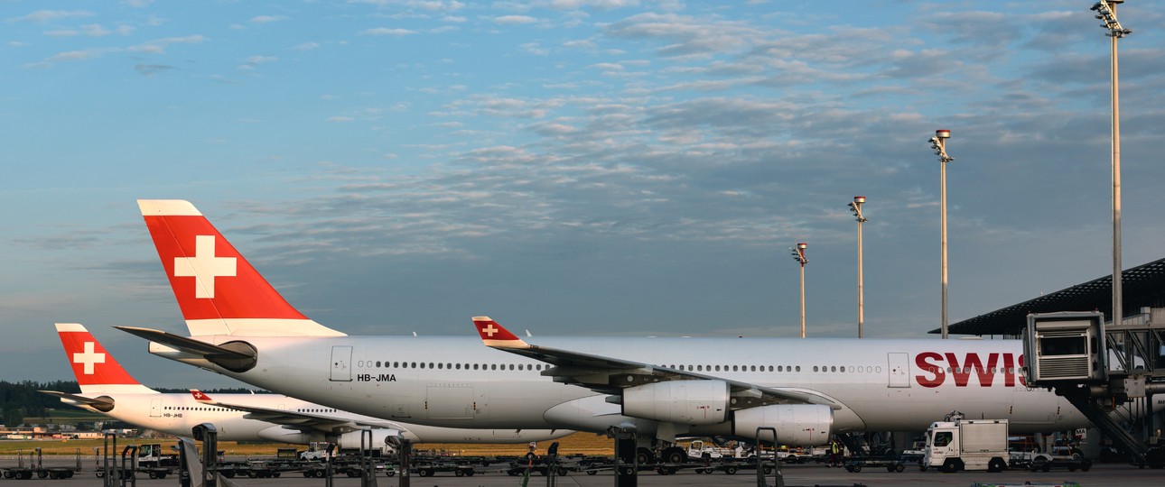 Airbus A340 von Swiss: Der Kritiker wünscht sich auf neuere Modelle.