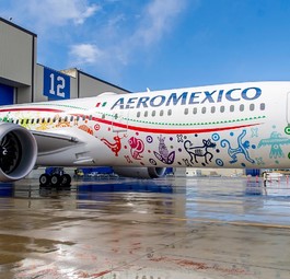 Dreamliner von Aeromexico: Die Airline ist angeschlagen.
