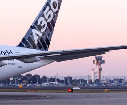 Airbus A350: Das Modell kommt bis anhin 14.350 Kilometer weit.