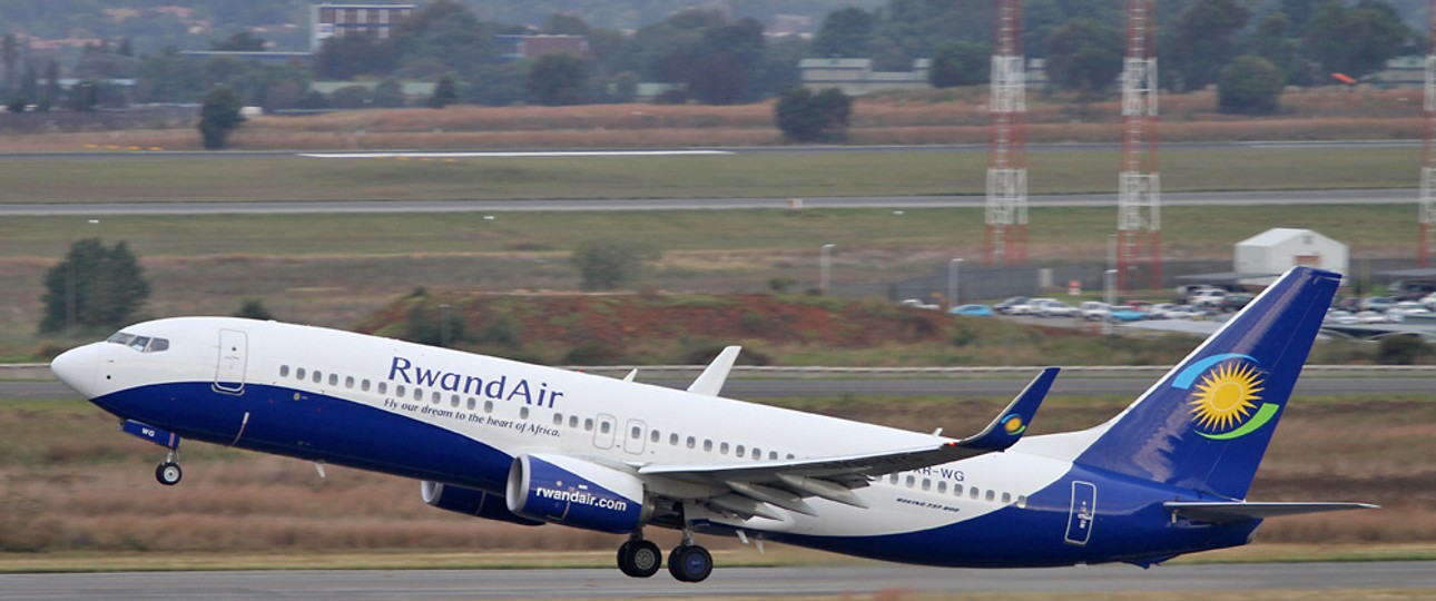 Boeing 737 von Rwandair: Vorerst kein Flottenausbau.