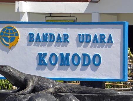 Flughafen Komodo: Nur eingeschränkt nutzbar. 