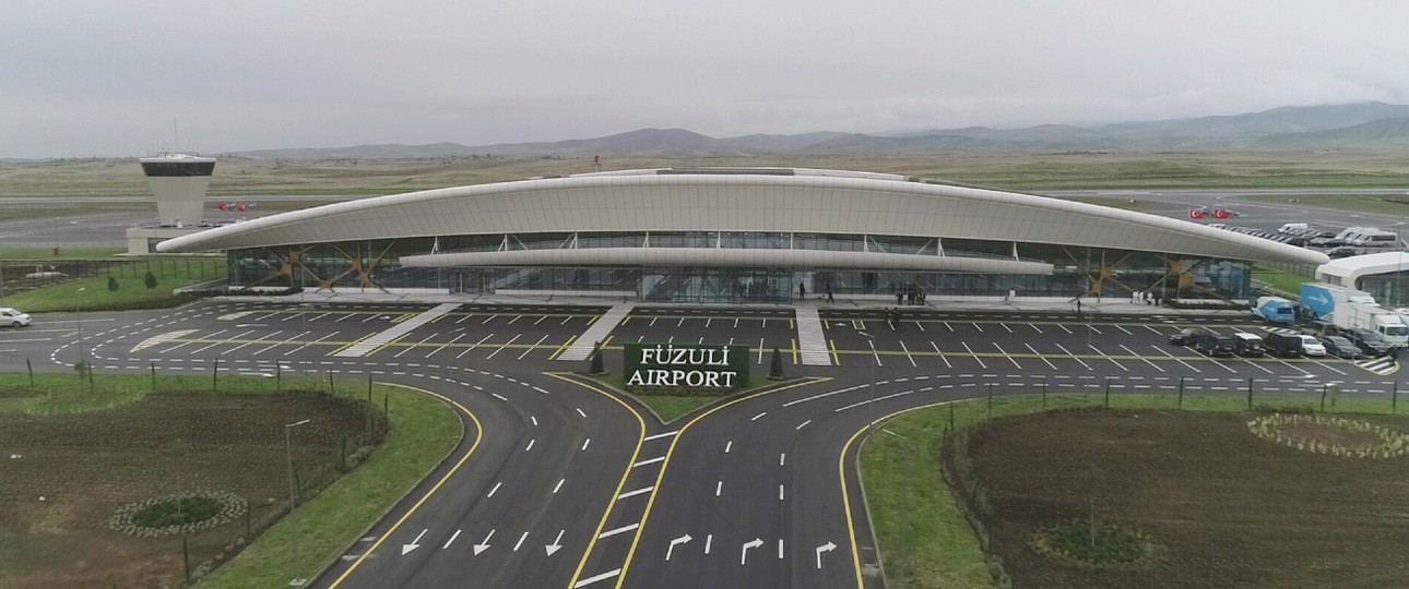 Der Fuzuli International Airport: Er wurde am 26. Oktober 2021 eröffnet.