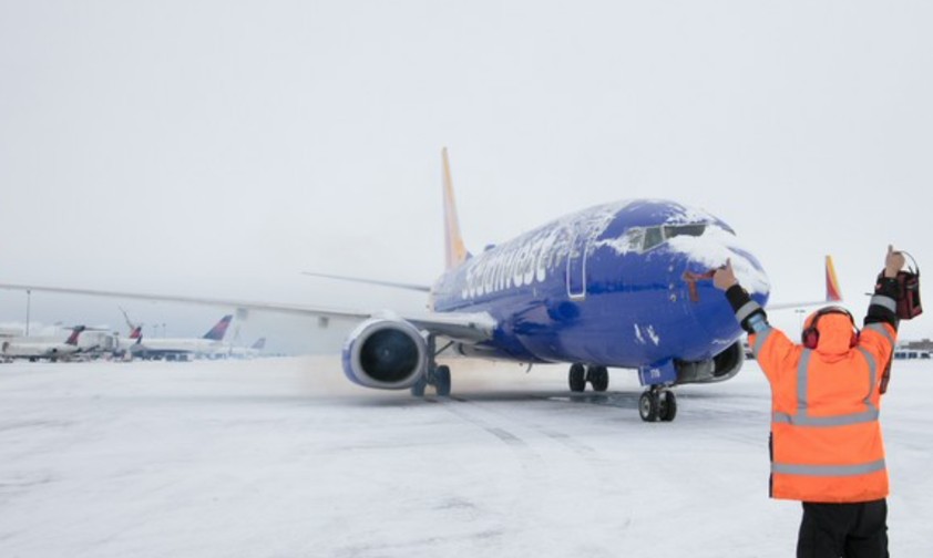Southwest-Flieger: Nur ein Drittel der Flüge hob am zweiten Weihnachtstag ab.