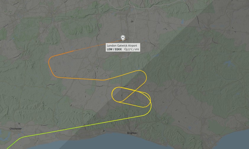 Flug BA2673: Er sorgte für das Chaos. 