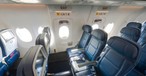 Economy Class von Delta Air Lines: Wenn es so ausschaut, gibts keine Probleme.