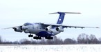 Die Ilyushin Il-76 LL des Gromov Flight Research Institute.